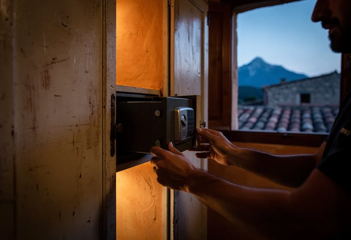 Installation d'un coffre-fort à Bages