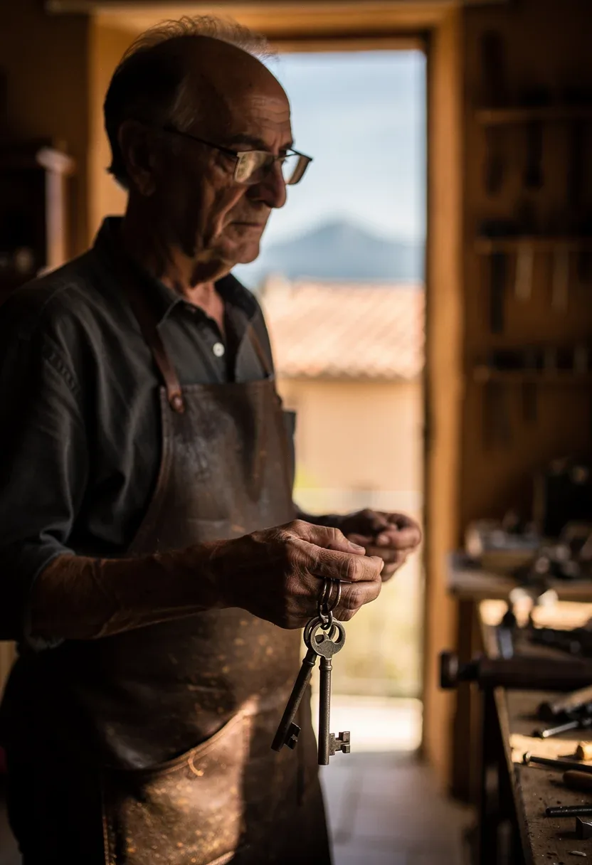 Portrait de l'artisan serrurier de Bages